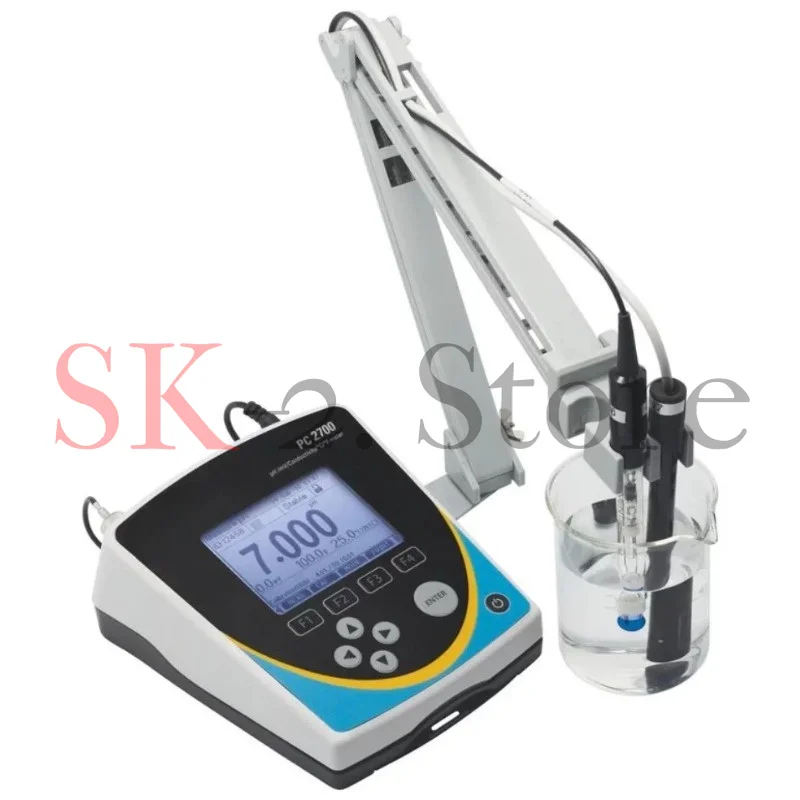 Multiparameter Benchtop Water Quality Meter PC2700 Test pH Conductivity Temperature Lab Water Analysis Measuring Instrument