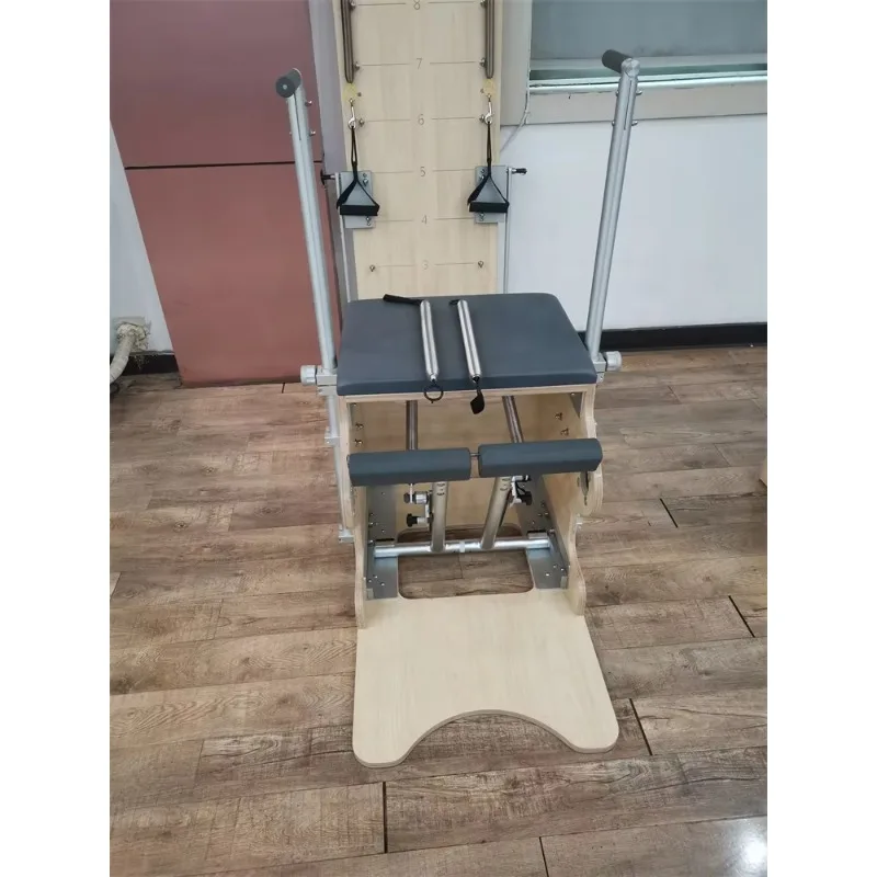 YTYIN Professional Home Gym Set | Oak Wood Pilates Reformer, Wunda Chair for Yoga & Workout view 6