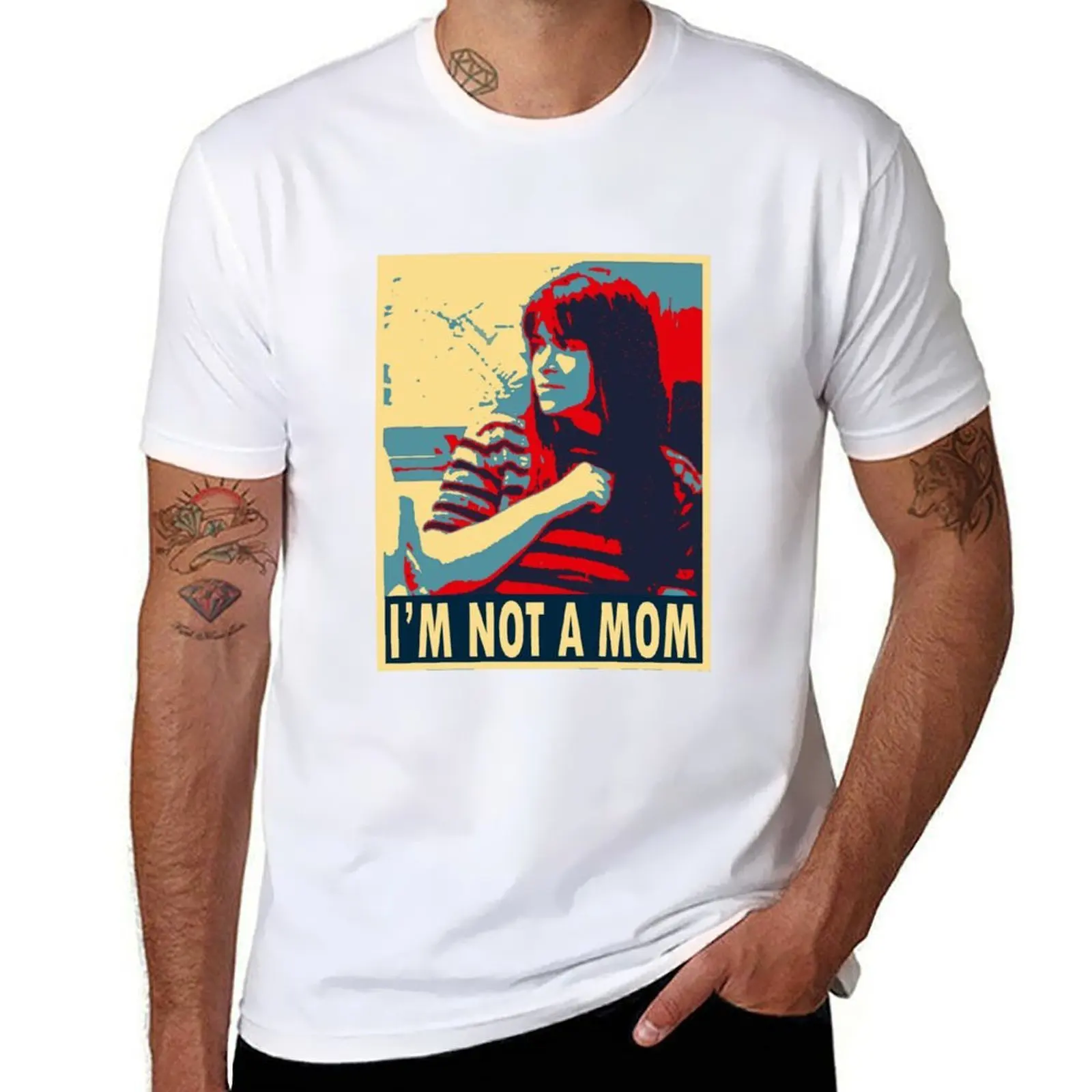 

Broad City - Not a Mom T-Shirt t shirts for man cotton soft t shirts for man slim fit T-Shirt