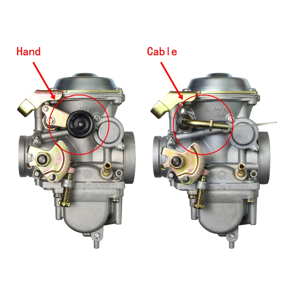 Motorcycle Carburetor Carb For Suzuki GN250 GN300 Dr250 For Yamaha Sr250 Roketa Jianshe JS400-7 Hensim HS400 Scout 300CC-400CC C