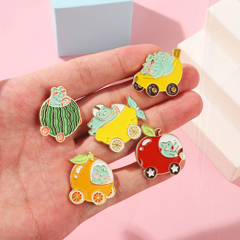 Car Shape Alloy Pin Clothing Accessories Backpack Pin Badge Lapel Pins Car Pin Station Wagon Ambulance Motorcycle Sports