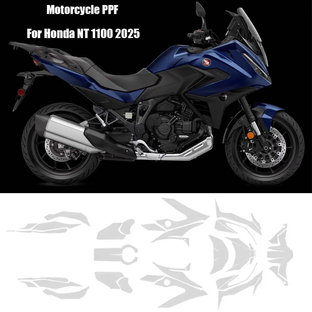 

NT1100 Motorcycle PPF 2025 TPU Protective Film Invisible Car Cover For Honda NT 1100 Accessories Fairing Body Protection Film