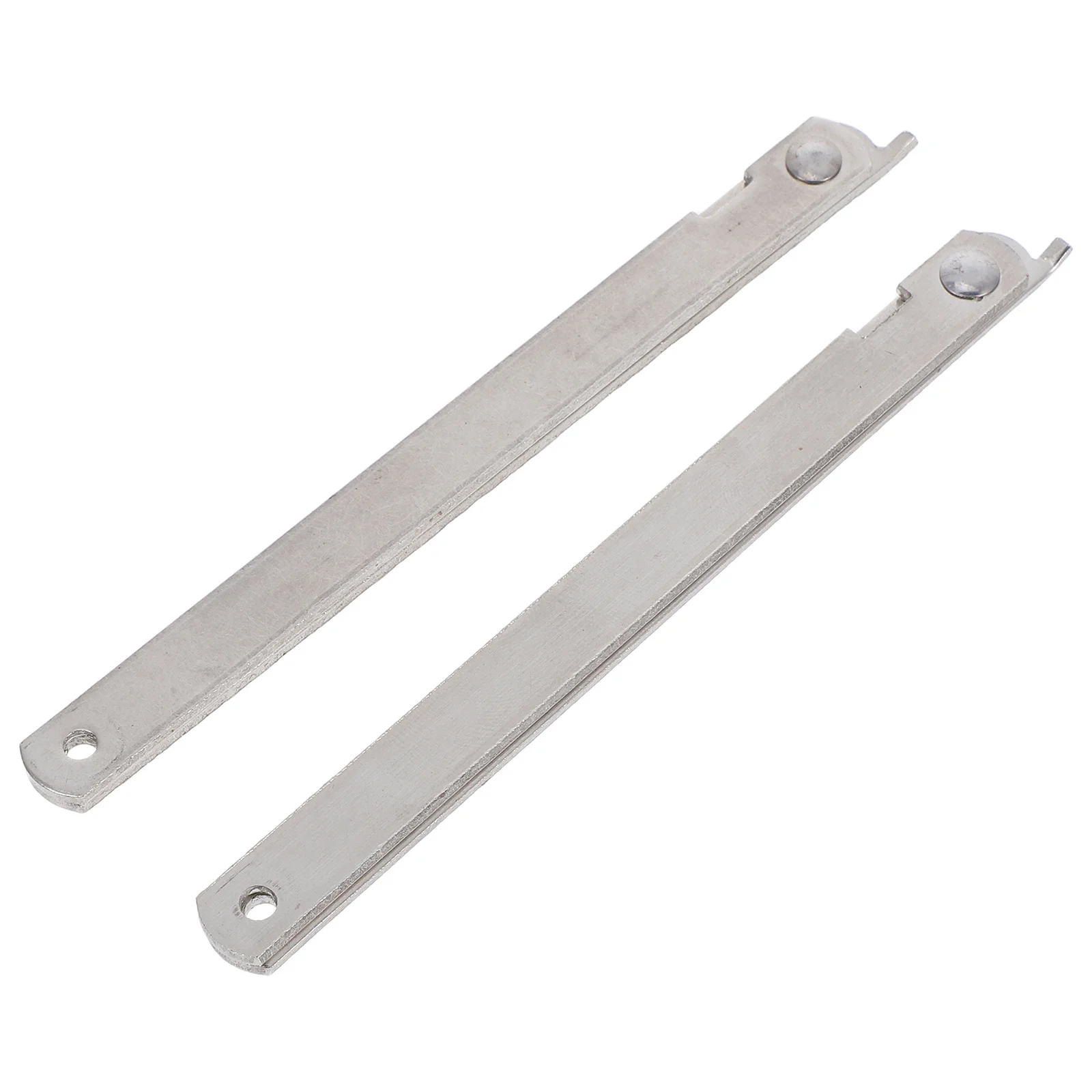 2 قطعة من موصلات طاولة قابلة للطي من الفولاذ المقاوم للصدأ، أجهزة تثبيت قضيب قابلة للتعديل للأثاث المنزلي والمكتب، دعامات متينة قابلة للطي #5