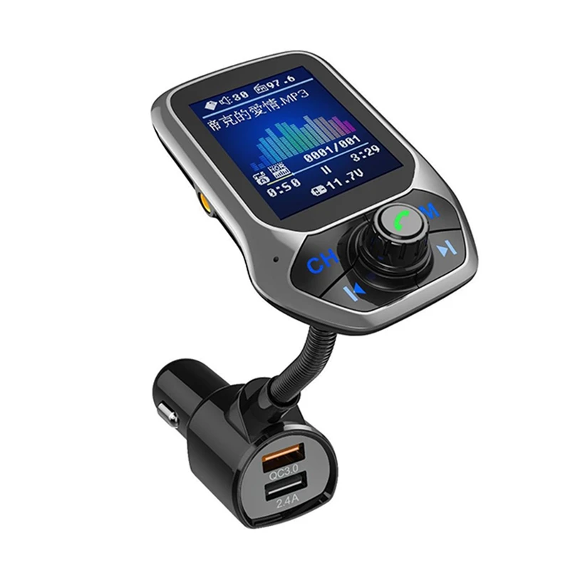 Wireless Bluetooth Hands-Free Call Car Kit,FM Transmitter,MP3 Player,Car Accessories