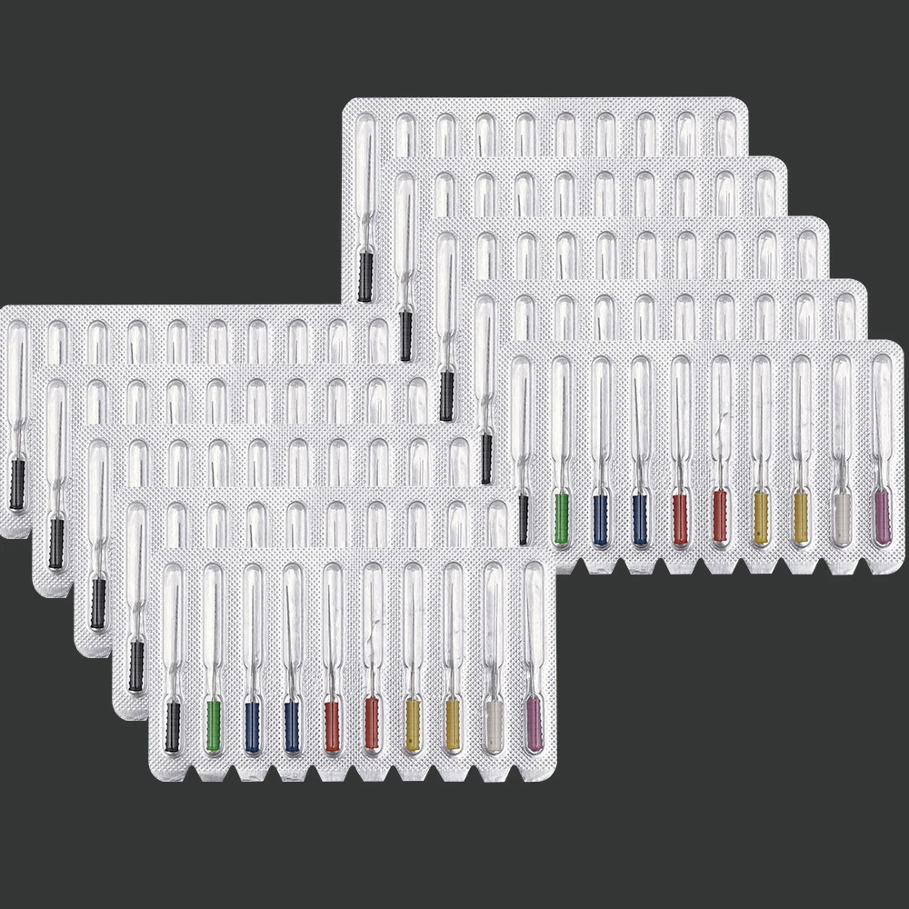 

Набор из 10 зубных нервных брехтовок (квадратные, с зубцами) 020-060, 10 шт./упаковка, для удаления отложений, стоматологический инструмент