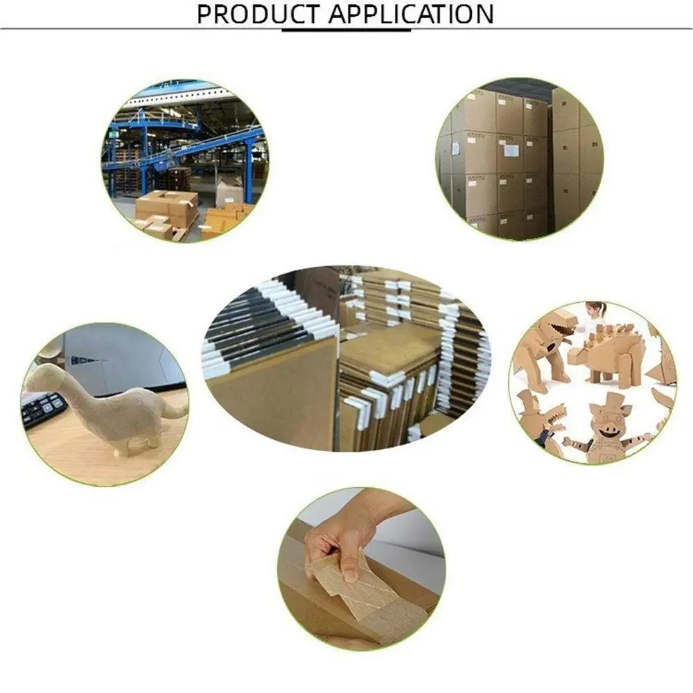 30M/Roll Car Painting Shelter Reinforced Kraft Paper Tape Photo Frame Self Adhesive Gummed Packaging Tape Recyclable Waterproof view 6