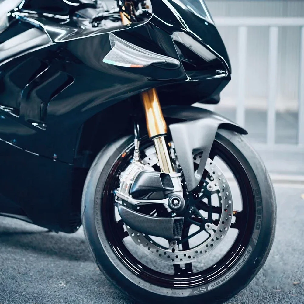 

Front Disc Cooling Air Ducts Brake Caliper Cooler Mounting Kit for BMW S1000RR S1000XR SUZUKI GSX-R1000 KAWASAKI Honda CBR650R