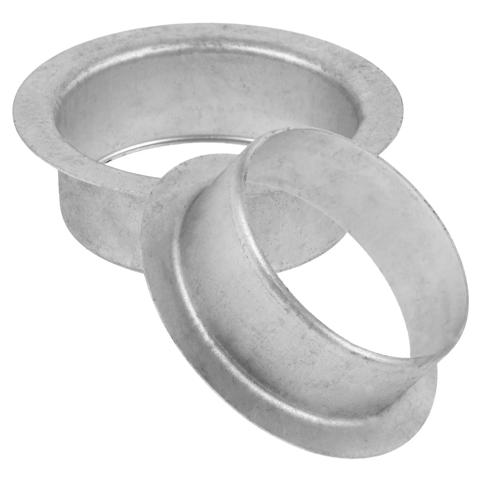 

2pcs Rain Gutter Drain Outlet Aluminum Alloy For Roof Gutter Replacement Part Efficient Water Flow Outdoor Drainage System