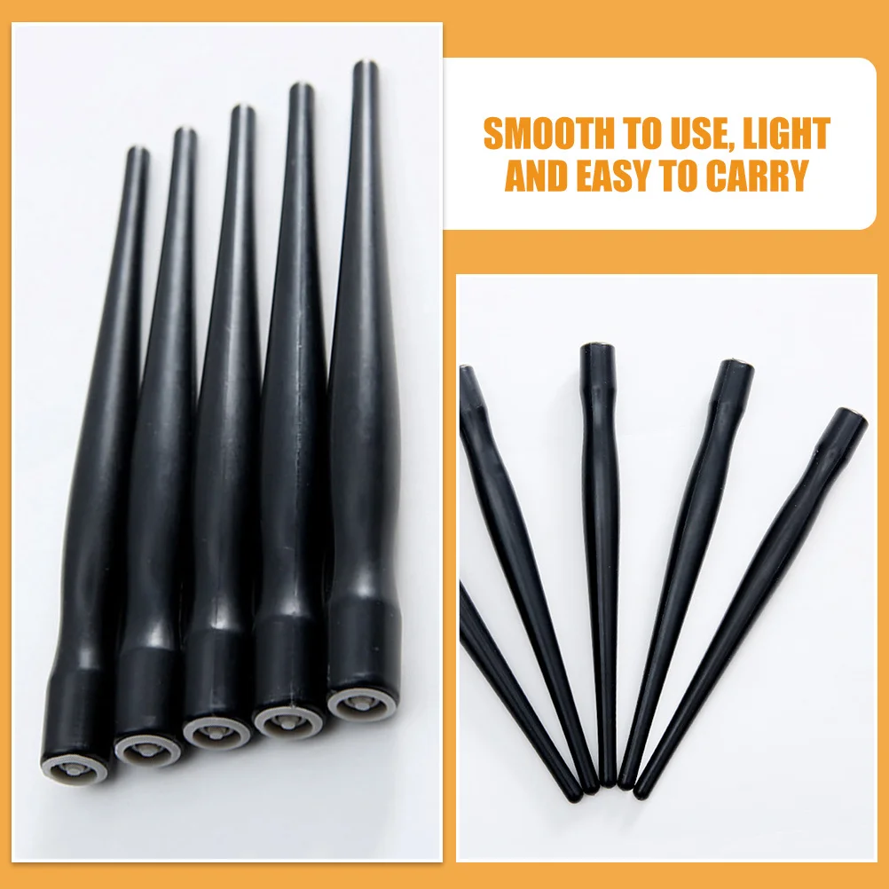 

15Pcs Smooth Comfortable Calligraphy Pen Holder Durable Plastic Nib Holder for Daily Use Calligraphy Supply Painting Supplies