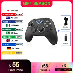 Flydigi Vader 4 Pro White Black Gamepad Athletic Elite Handle Wireless Gaming Controllers With Hall Rocker For Xbox Steam PC