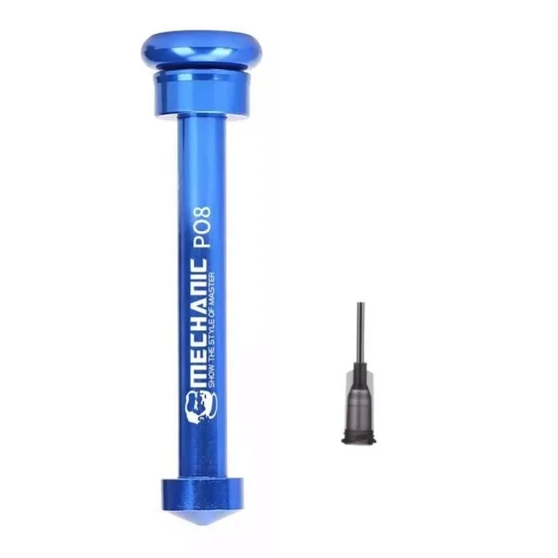 ช่างท่ออลูมิเนียมลูกสูบ P08 Solder Paste Flux Booster คู่มือเข็มฉีดยา Plunger Dispenser ขับเคลื่อนเครื่องมือซ่อมโทรศัพท์