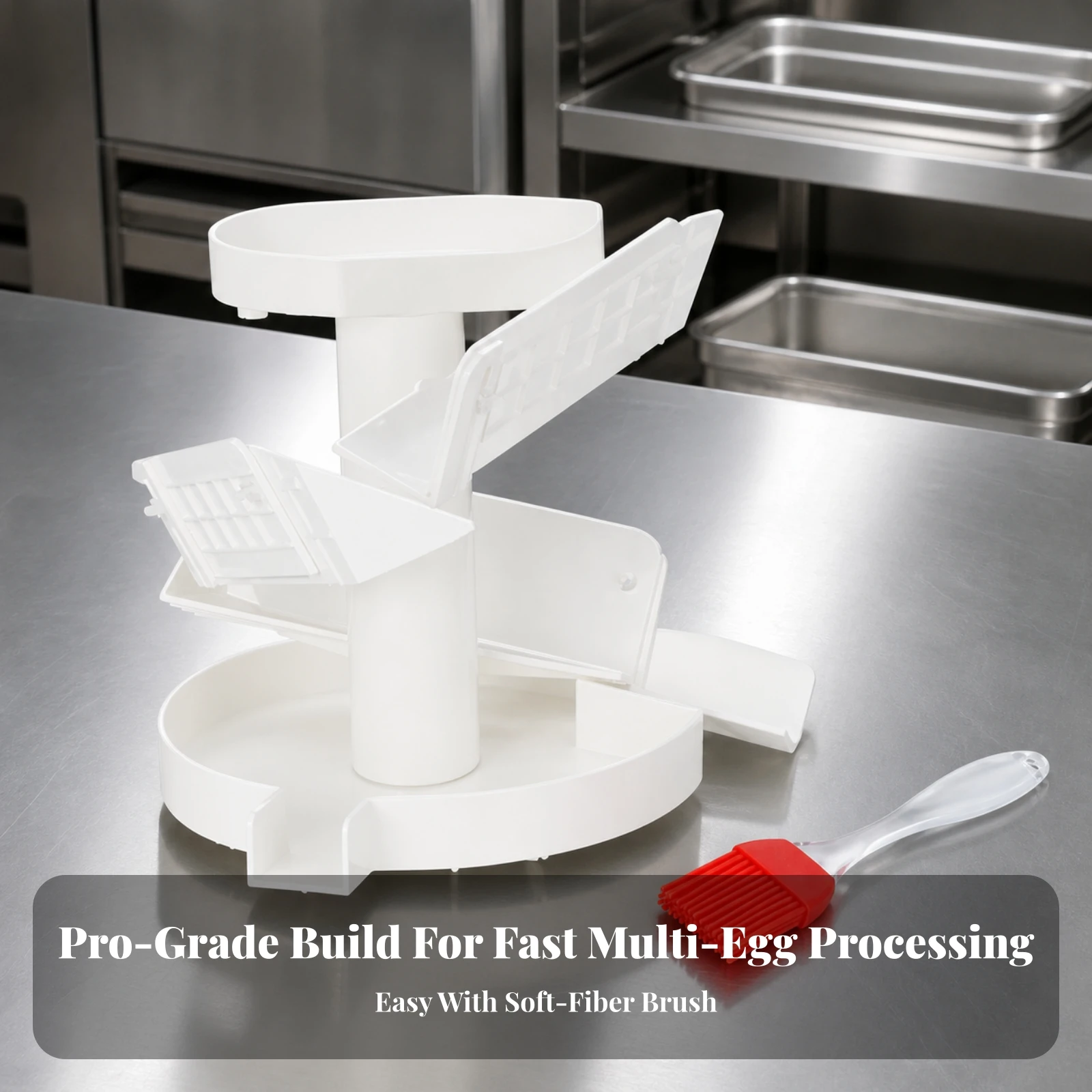 Egg White and Yolk Separator Manual Egg White Separator Kitchenware Easy to Use Simple for Bakers, Kitchen, Bakery