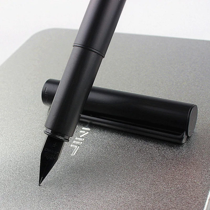Luxury quality Jinhao 35 Silver Colors Business office Fountain Pen student School Stationery Supplies ink calligraphy pen