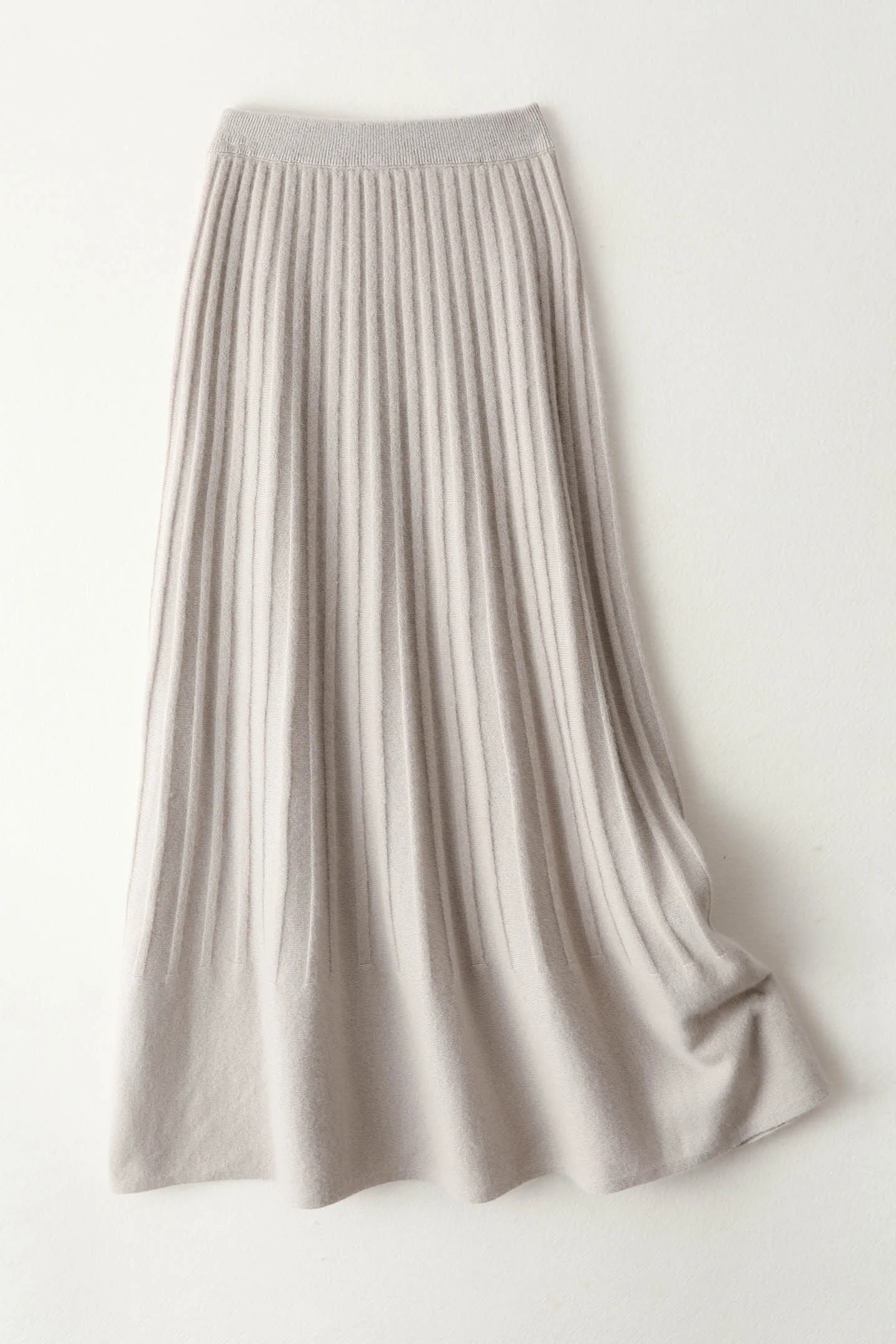 

Elegant Autumn Winter Woman Skirt Luxury Female 100% Merino Wool Knitwear New Fashion Ladies Clothing Bottom Solid Casual Dress