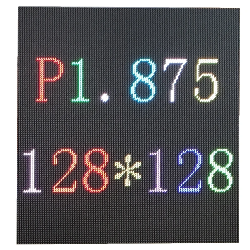 Imagem -05 - Varredura Interna do Porto 240 de Hub75 dos Pixéis do Módulo 240 mm 128 mm 128*1 32 do Diodo Emissor de Luz do Rgb de P1.875 Smd para a Tela Video Conduzida Interna da Parede a