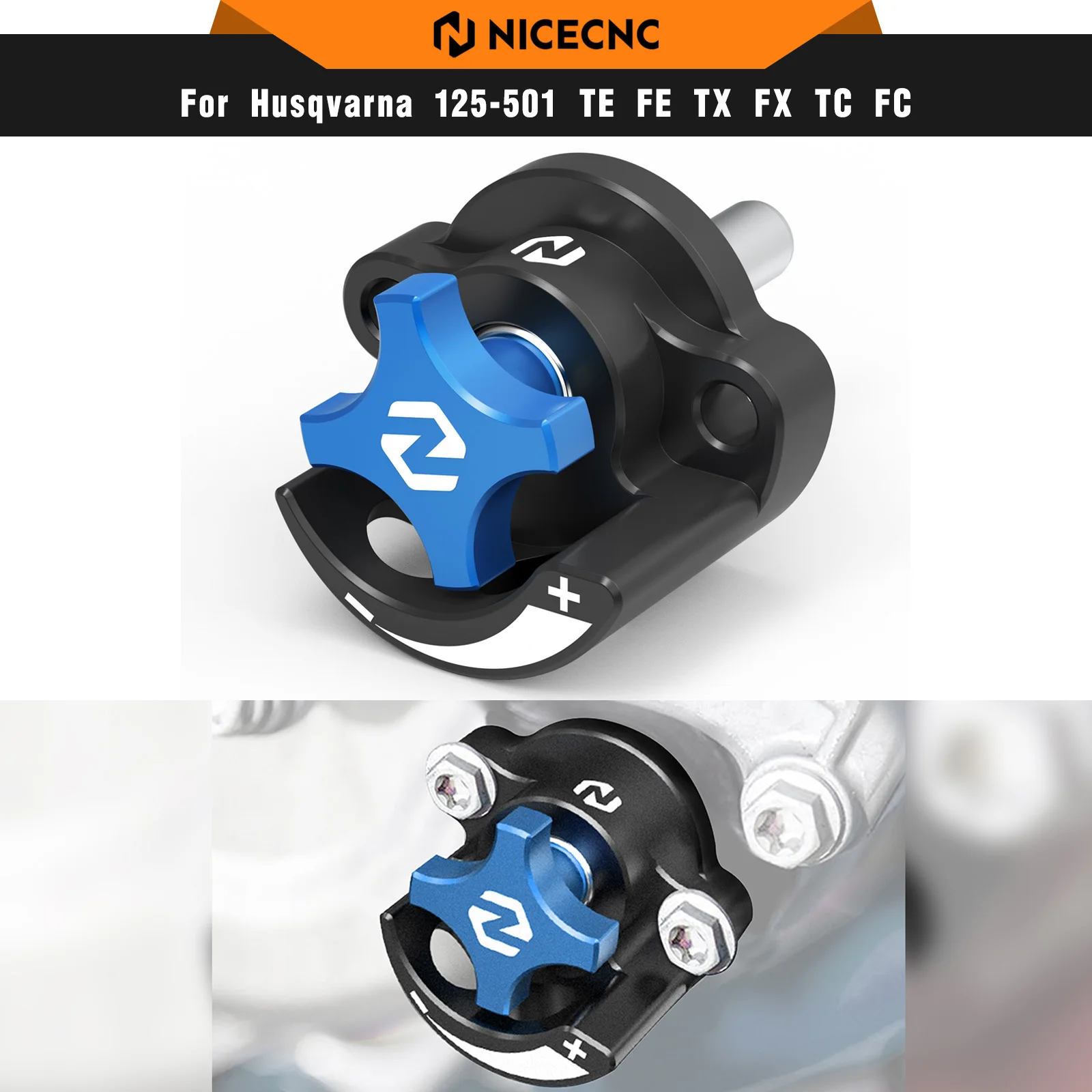 

NICECNC For Husqvarna TE 300 TE 250 2014-2023 TX 300 TC 250 Power Valve Adjuster Regulator For KTM EXC 300 250 XCW GasGas EC 300