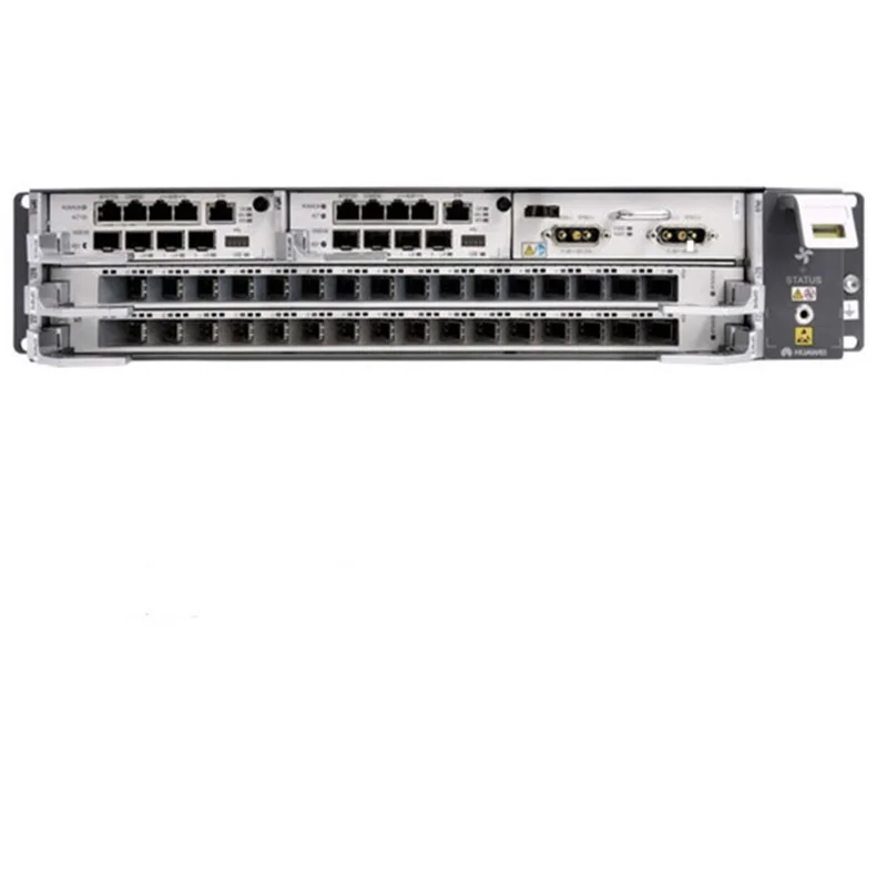 GPON/EPON MA5800-X2 rack mount dual power esta pero con 2 placas GTFH 16 C++ interface board 19-inch rack with MPLA master.