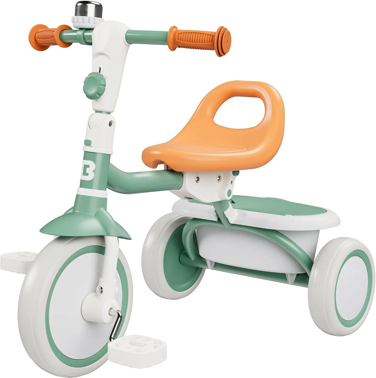 Triciclo para niños pequeños con campana, triciclo para niños de 18 meses a 5 años, triciclo para niños, bicicleta para niños pequeños de 2 a 5 años, triciclo para bebés, regalo