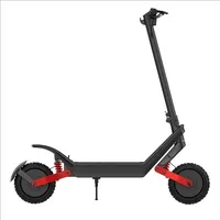 HX X10 Folding Electric Scooter Dual Motor 2400W18.2AH48V 100KM Endurance Off-Road Electric Scooter Large Battery