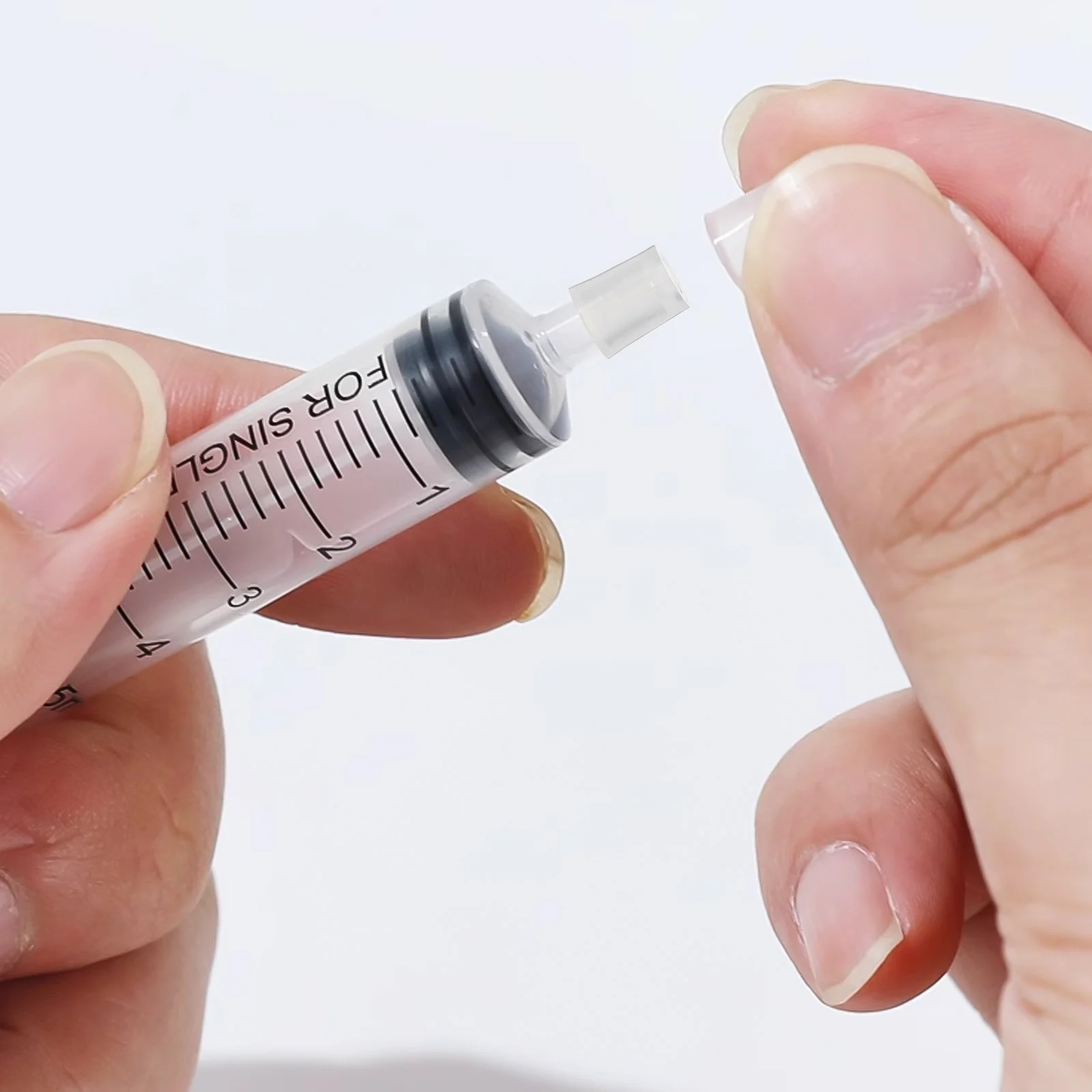 Adaptador de jeringa de 50 Uds para Perfume, tamaño compacto fácil de usar para todos los días y en adelante, necesita adaptador de jeringa de Perfume