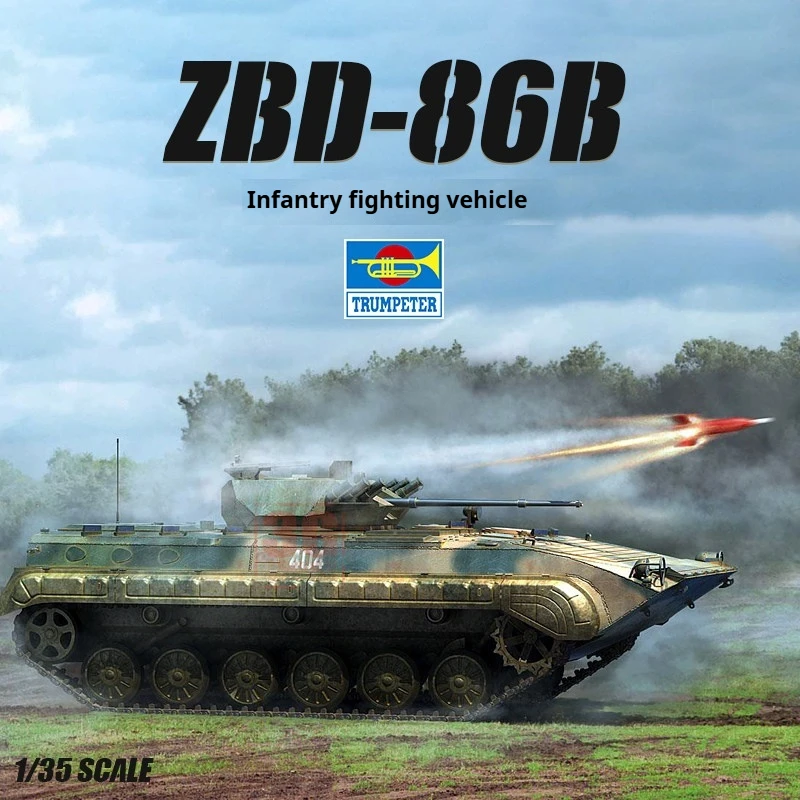 

DIY Trumpeter ZBD-86B IFV 1/35 Scale Plastic Assembly Military Model Kit 05558 Chinese Infantry Fighting Vehicle Building Set