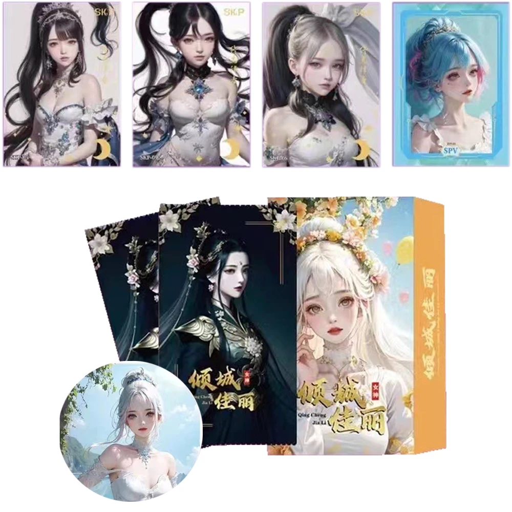 

Goddess Story Card Flower Girl Collection Cards Booster Box Tcg Anime Cute Girl Bikini Game Card Child Table Toys For Gift