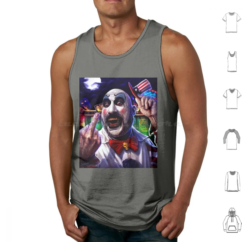 

Подарки для влюбленных Фигурка капитана Фильм Сполдинга Подарки Лучшие мужчины Майки Жилет без рукавов Любитель Фигурка капитана Фильм