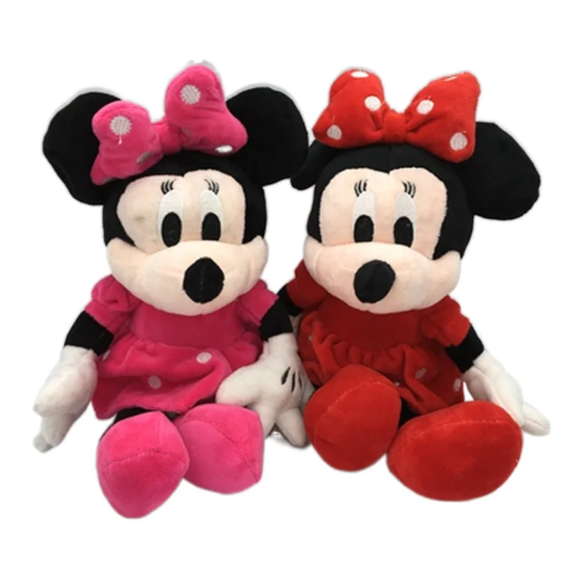 لعبة ديزني ميكي وميني القطيفة، 28 سم، دمية ميكي ماوس لطيفة ورائعة، هدية عيد ميلاد وعيد الميلاد للأطفال #5
