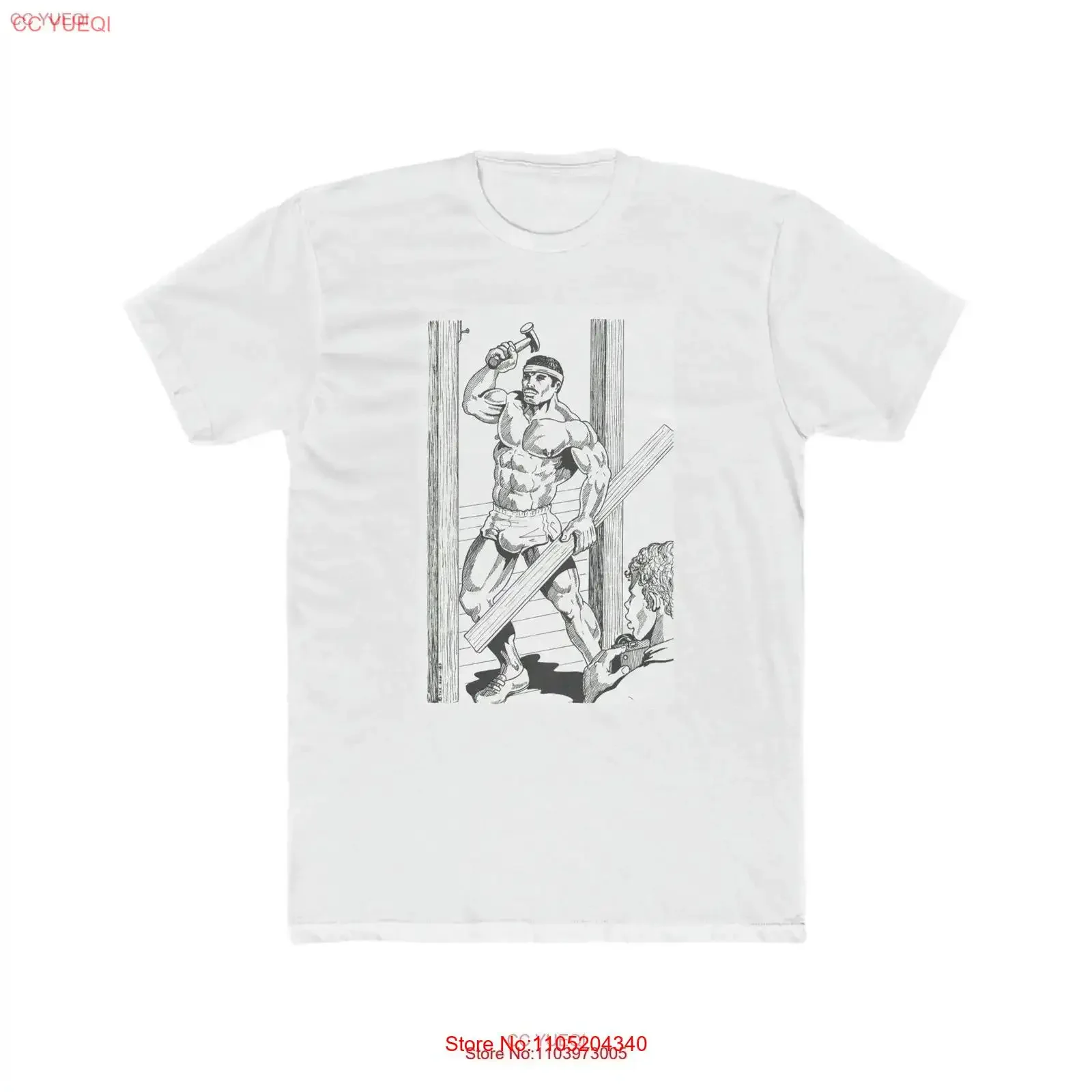 تي شيرت Torro The Hun Gay Leather للرجال من القطن بتصميم a la Tom of Finland عتيق مغسول للجنسين ملابس الشارع الشهير #1