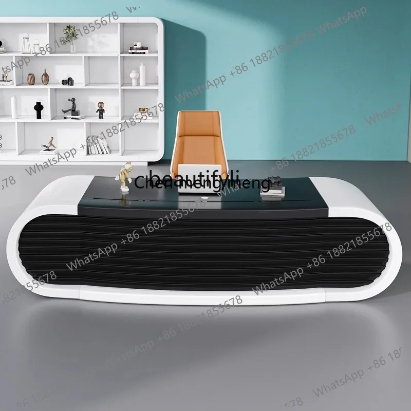 

Creative Technology Wind Painting Fashion Manager Supervisor President Boss Desk Office Desk Chair