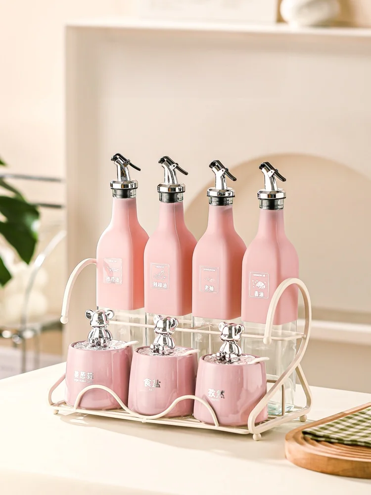 

Набор контейнеров для хранения на кухне: высококачественные новые цилиндрические емкости для специй, соли и приправ для домашнего использования