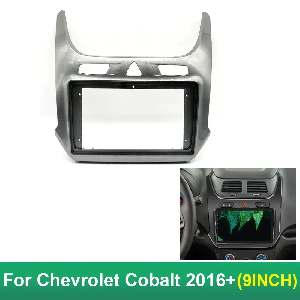 

For Chevrolet Cobalt 2016+ (9Inch) Car Radio Fascias Android GPS MP5 Stereo Player 2 Din Head Unit Panel Dash Frame Installation