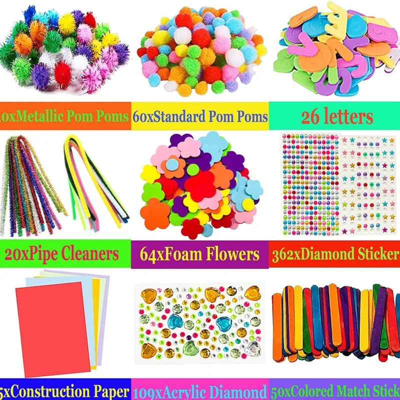 Kreativität DIY handgemachte Handwerk Dekorationen Eltern-Kind pädagogische Handwerk Material Papier Malerei Kindergarten Handwerk Spielzeug neu