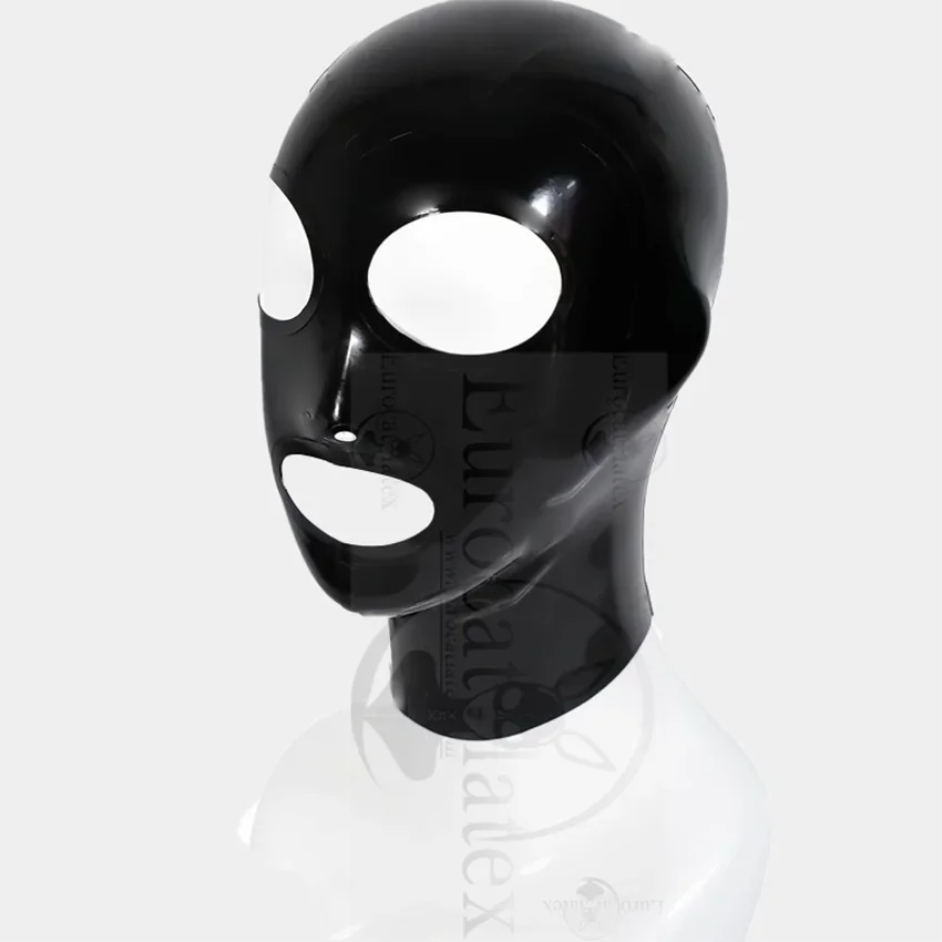 Latex Gloves men  clear transparent  socks Rubber Gloves Adult Unisex Seamless mask hood molding  latex fetish