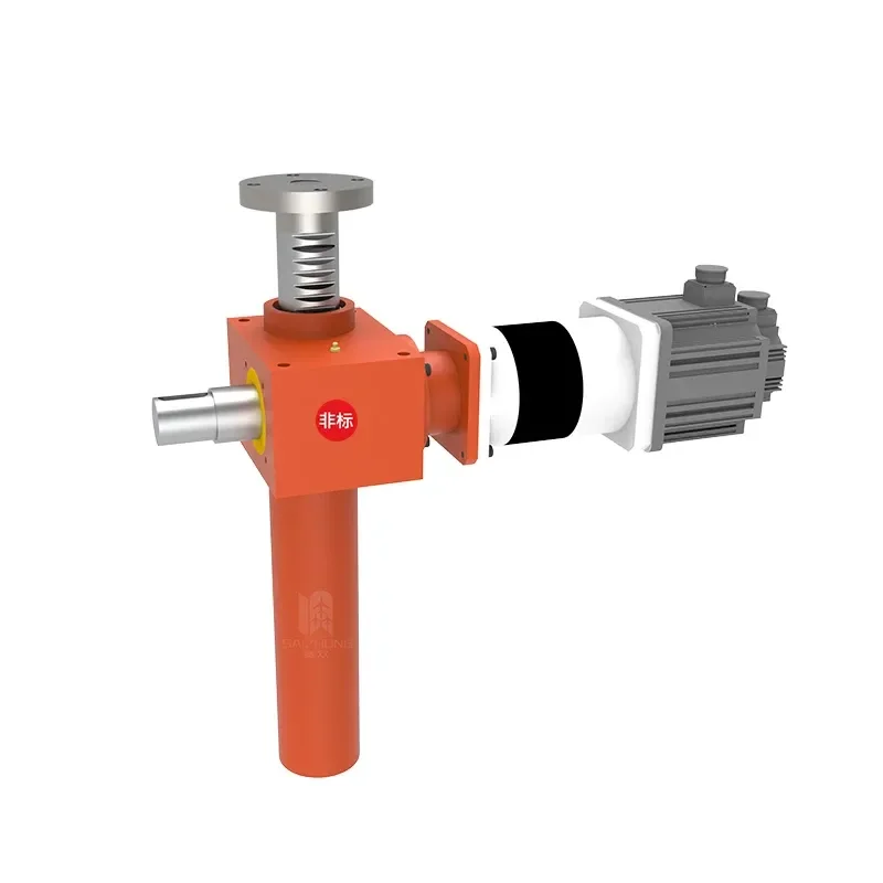 Vertical Gear Rack Wire Lifting Synchronous Platform Electric Worm Gear Reducer Industrial Lifting Equipment