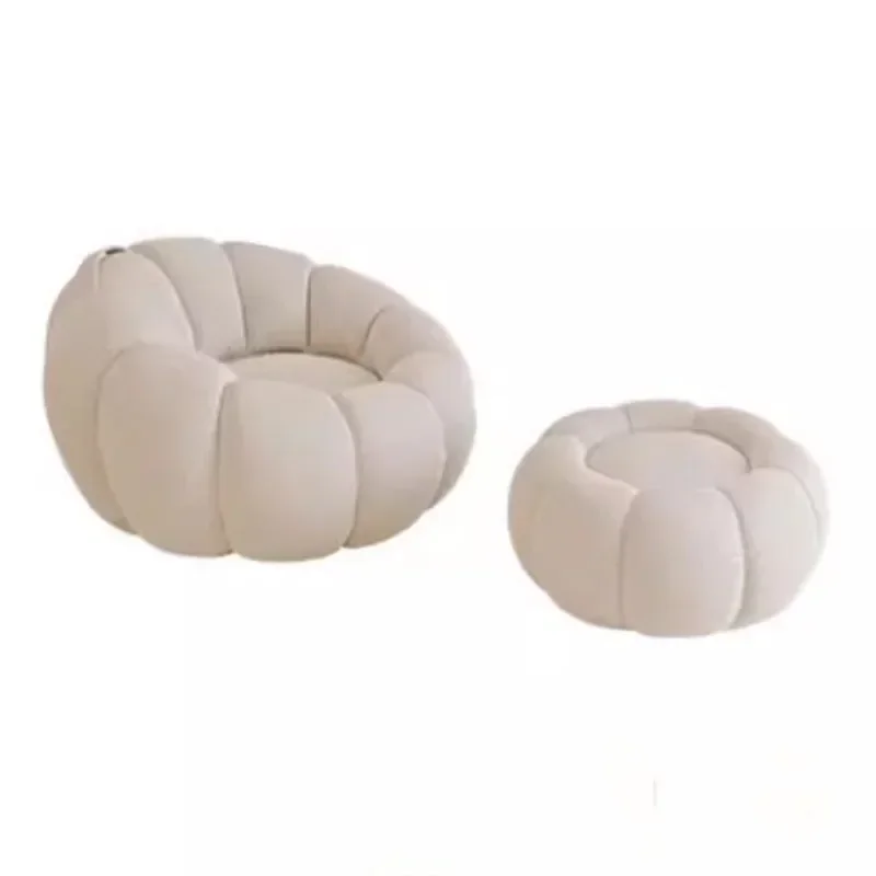 Lounge White Bean Bag Sofa Lazy Comfortable Italian Style Simple Bean Bag Sofas Single Funda Puf De Asiento Furniture Modern