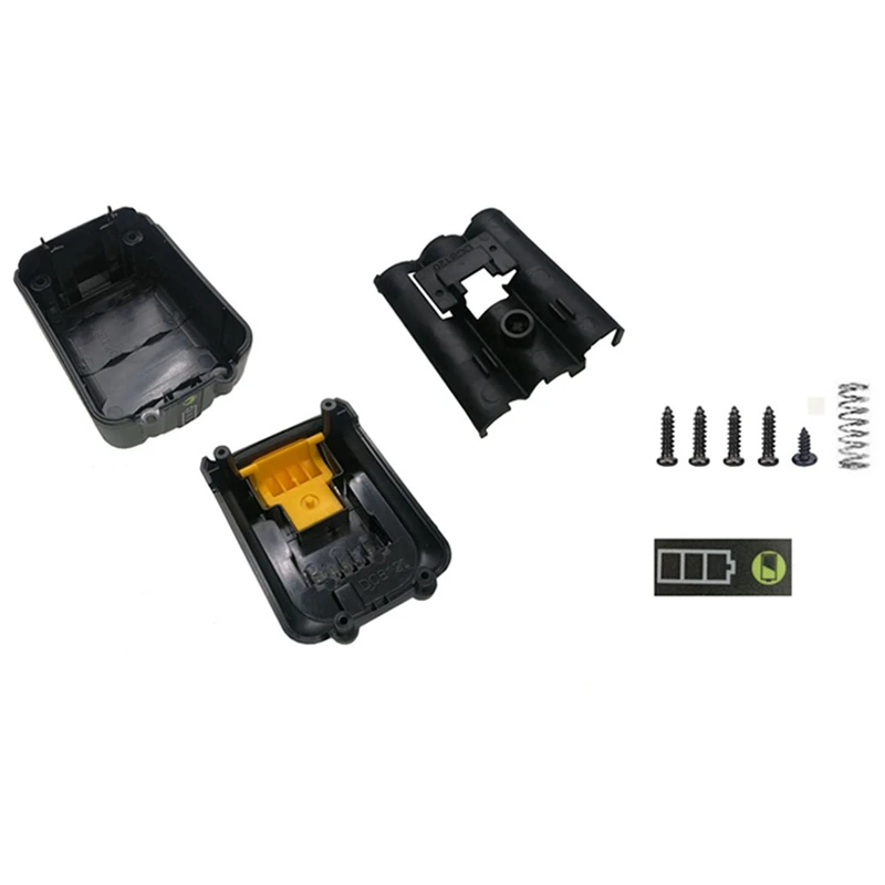 RISE-2X DCB120 Battery Plastic Case For Dewalt 10.8V 12V Lithium Ion Battery Dcb125 Dcb127