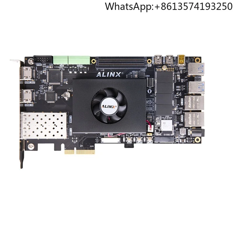 

ALINX AXU4EV-P: Xilinx Zynq UltraScale+ MPSoC ZU4EG FPGA Development Board AI PCIe3.0 H.265 Automotive ADAS Vitis-AI