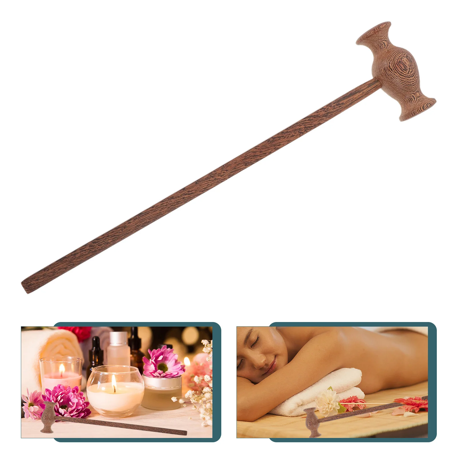 

1Pcs Fitness Massage Hammer Unique Design Handheld Body Massager Relax Blood Circulation Back Shoulder Therapy Knocking Hammer