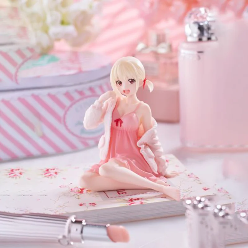 

【100% оригинал】TAITO Desktop Cute Figure Licorice Recoil Inoue Takina — одежда для дома, версия. Коллекция серии Модель персонажа из мультфильма