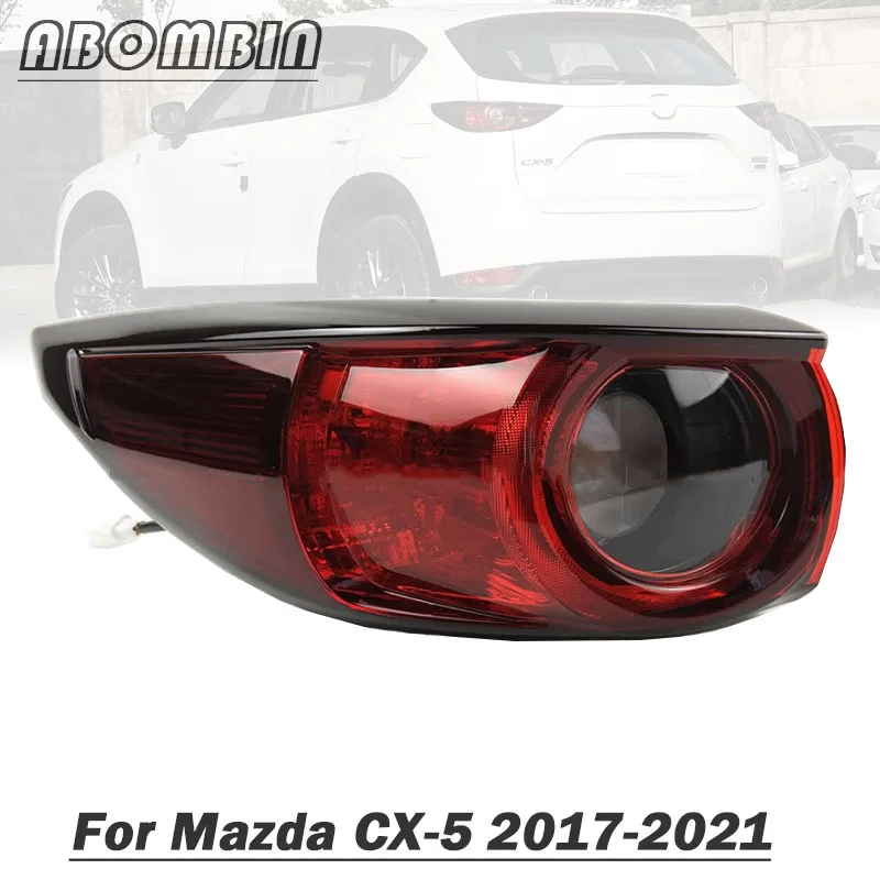 

Auto Outer Rear Light Back Light Stop Lamp Shell Tail Lamp Cover For Mazda CX-5 CX5 2017 2018 2019 2020 2021 Not LED Low Con