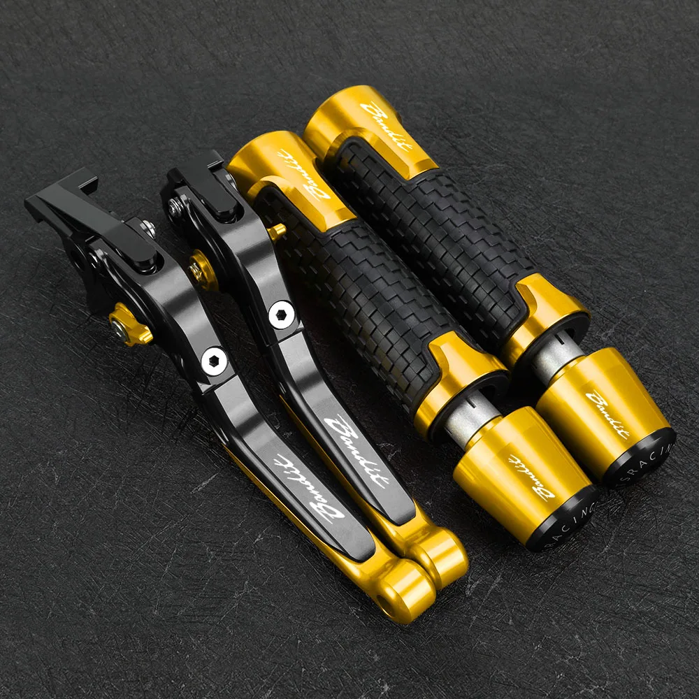 

2001-2006 FOR SUZUKI GSF1200 BANDIT GSF 1200 Bandit Motorcycle Folding Ajustable Brake Clutch Levers Hand Grips Handlebar Ends