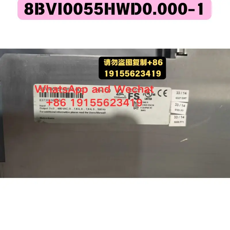 

Used 8BVI0055HWD0.000-1 Driver Functional test OK Quick delivery