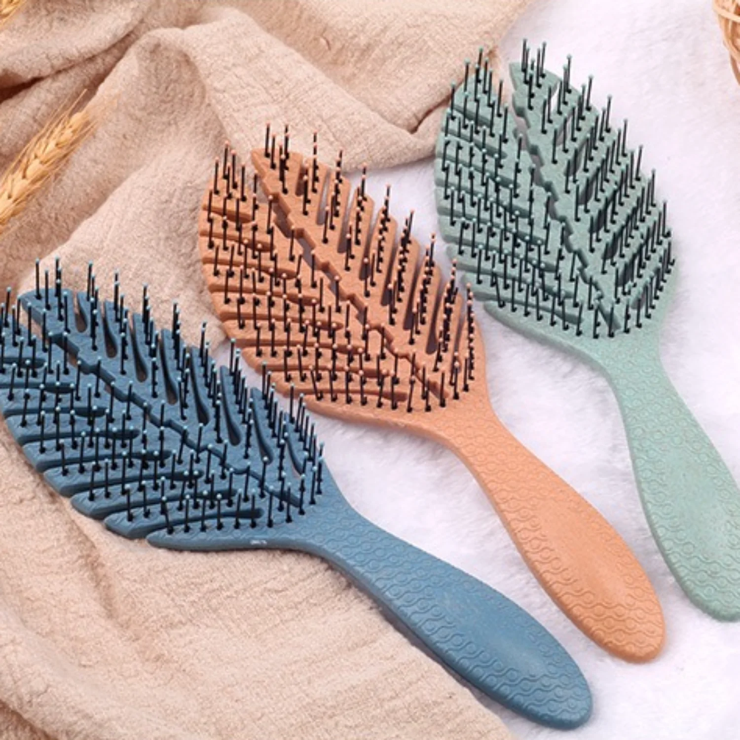 

Расческа для волос, массажная щетка для кожи головы, расческа для влажных вьющихся волос, расческа для распутывания волос, женский салон, парикмахерские инструменты для укладки, расческа