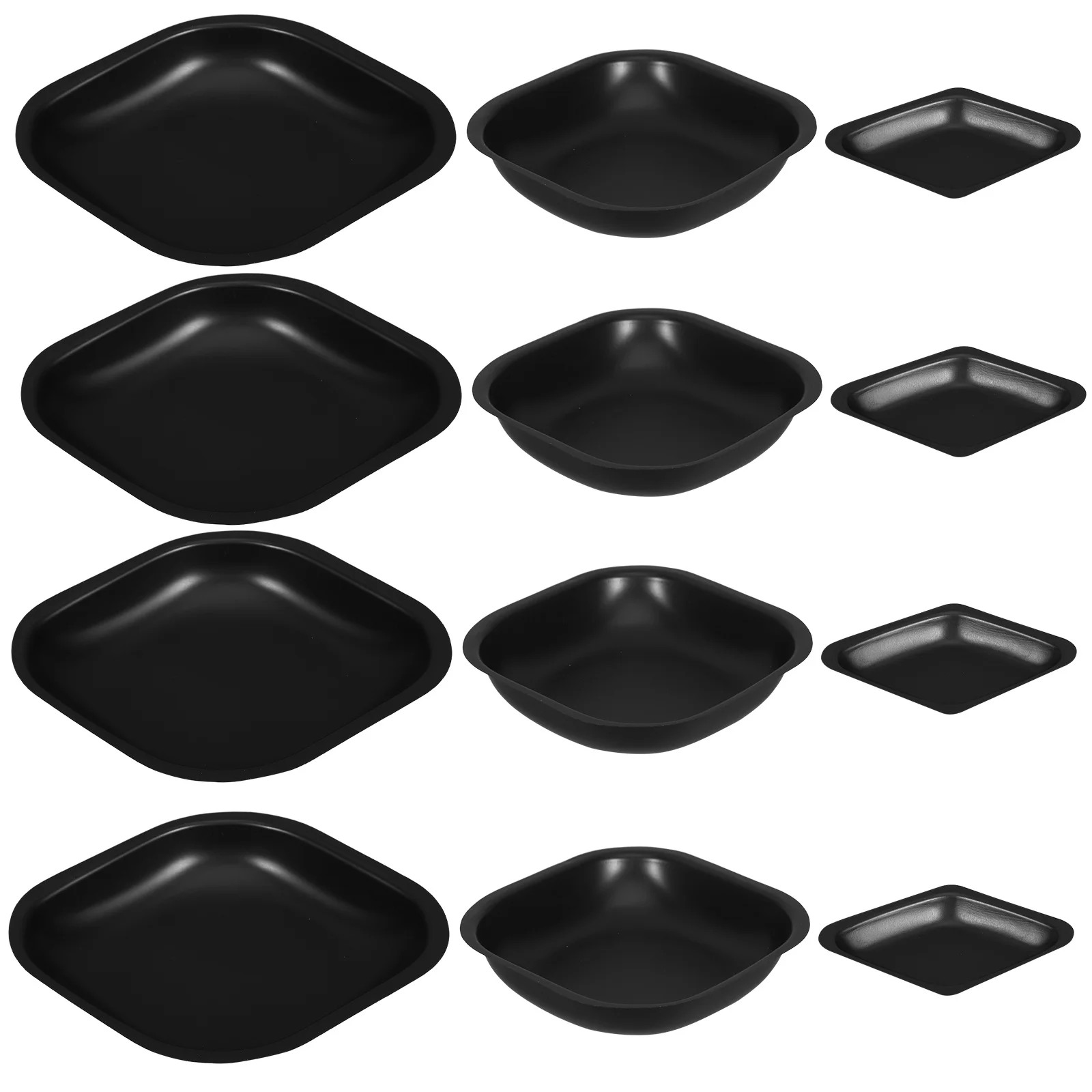 

30 Pcs Plastic Weighing Pan Lab Dishes Small Pans Epoxy Measuring Tray Liquid Mixing Boat