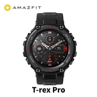 Amazfit T rex Pro Smart Watch GPS Outdoor Smartwatch for Men Waterproof 20 days Battery Life for iOS Android 100%New