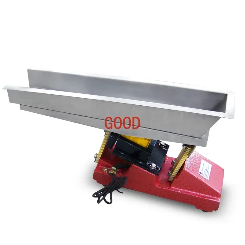 Электромагнитный линейный вибрационный вибрирующий конвейер для зерна