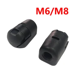 2Pcs M6 M8 Boot Bonnet Gas Strut End Fitting connettore filettatura femmina vite a ricircolo di sfere bullone Pin Joint Valve per supporti di sollevamento a molla