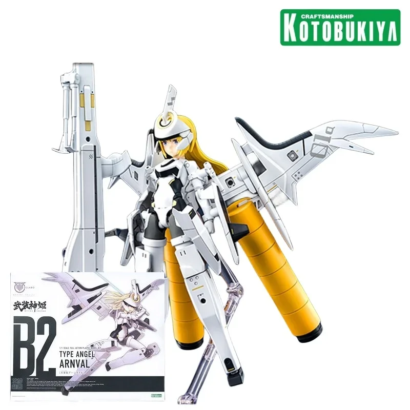 

Kotobukiya Kp377 10723 Goddess Device Armed Goddess Angel Anwar Aircraft Action Figure Assembly Model Toys Gifts