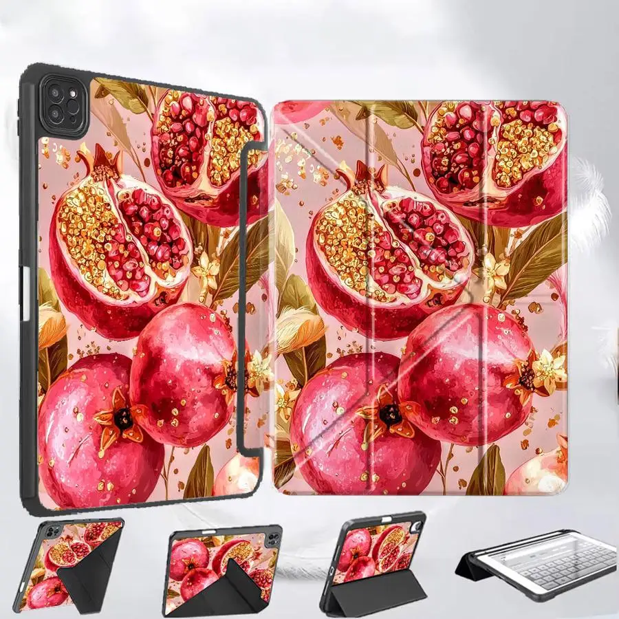 

Чехол-подставка для планшетов iPad Pro 11-го, 10-го, 9-го, 8-го, 7-го поколений, 12.9 дюймов, Air 4, 5, M3, M2, M4, 11 дюймов, Mini 6, 7, Pro 2025, с мультяшным дизайном